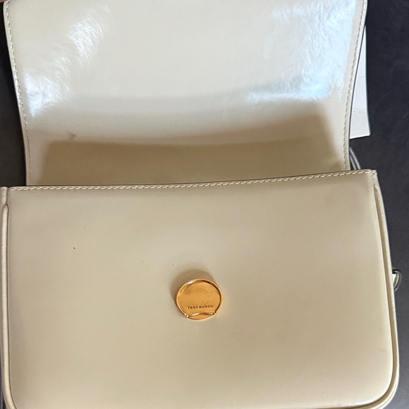 Tory Burch Shea Butter Robinson Spazzolato Shoulder Bag - Picture 7 of 9
